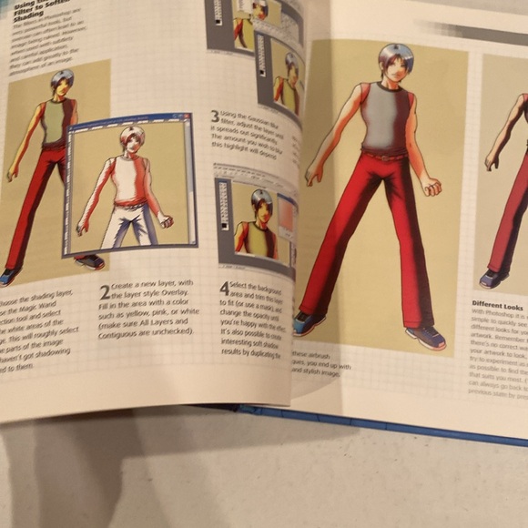 NWT “Manga Clip Art” Hardcover with CD - Picture 4 of 5